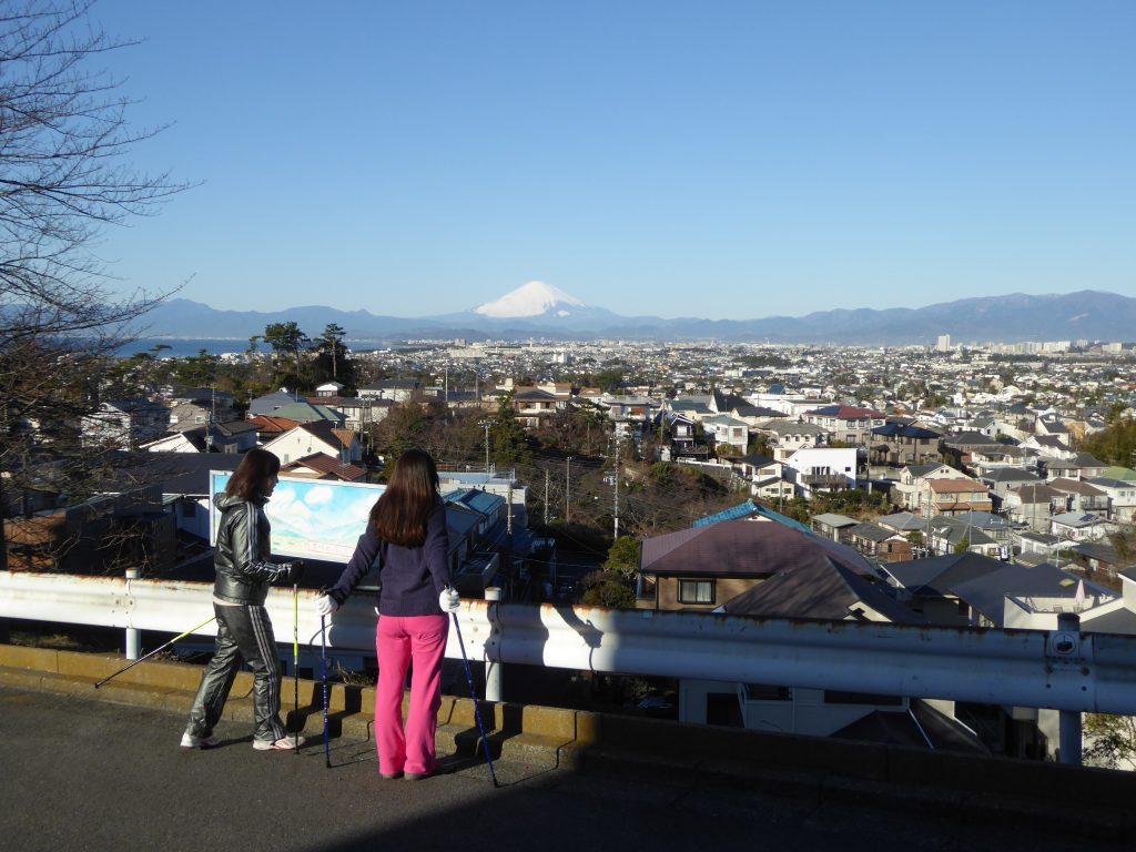 湘南、藤沢、鎌倉のノルディックウォーキング教室写真