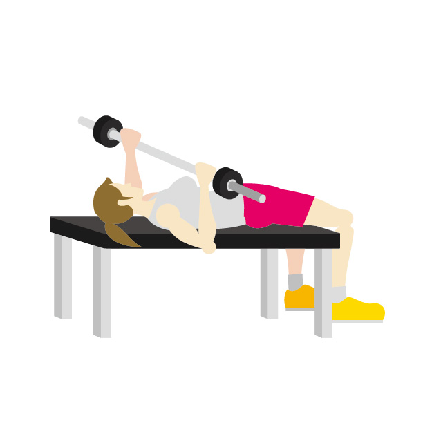 加圧トレーニングでベンチプレス