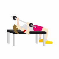 加圧トレーニングのベンチプレス