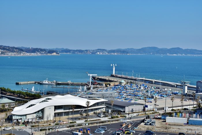 江ノ島セーリング会場