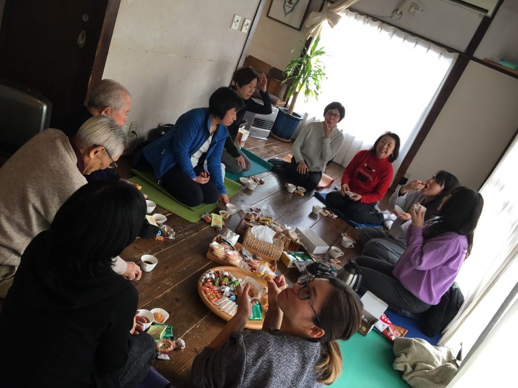 瞑想でお茶会