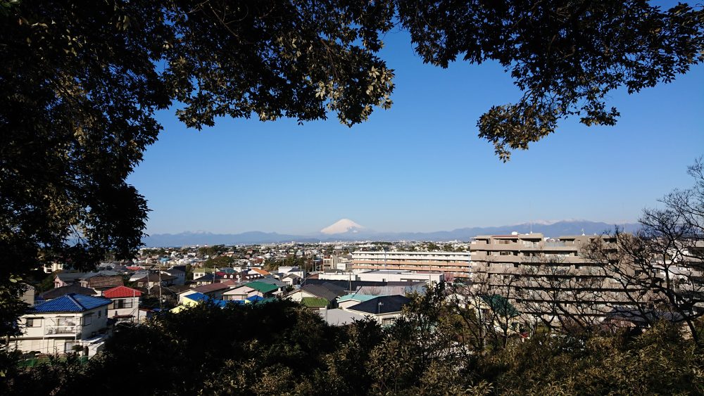 スマホデビューの富士山
