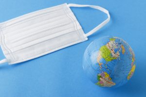 マスクと口元温暖化