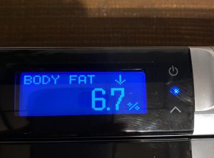 1日たった15分で脅威の体脂肪率！
