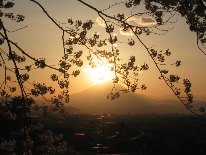 もうすぐダイアモンド富士1